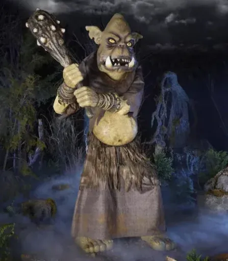 8 FT Wicked Woods Giant Animated LED Tumble the Troll