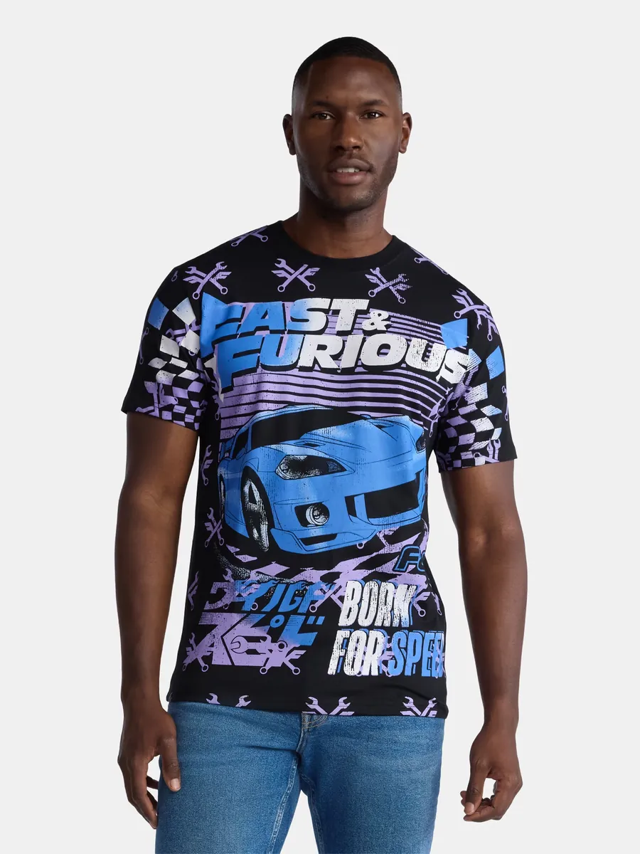 Fast and Furious Men's Graphic T-Shirt