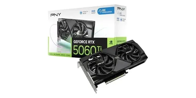 NVIDIA GeForce RTX 5060Ti 8GB Graphics Card