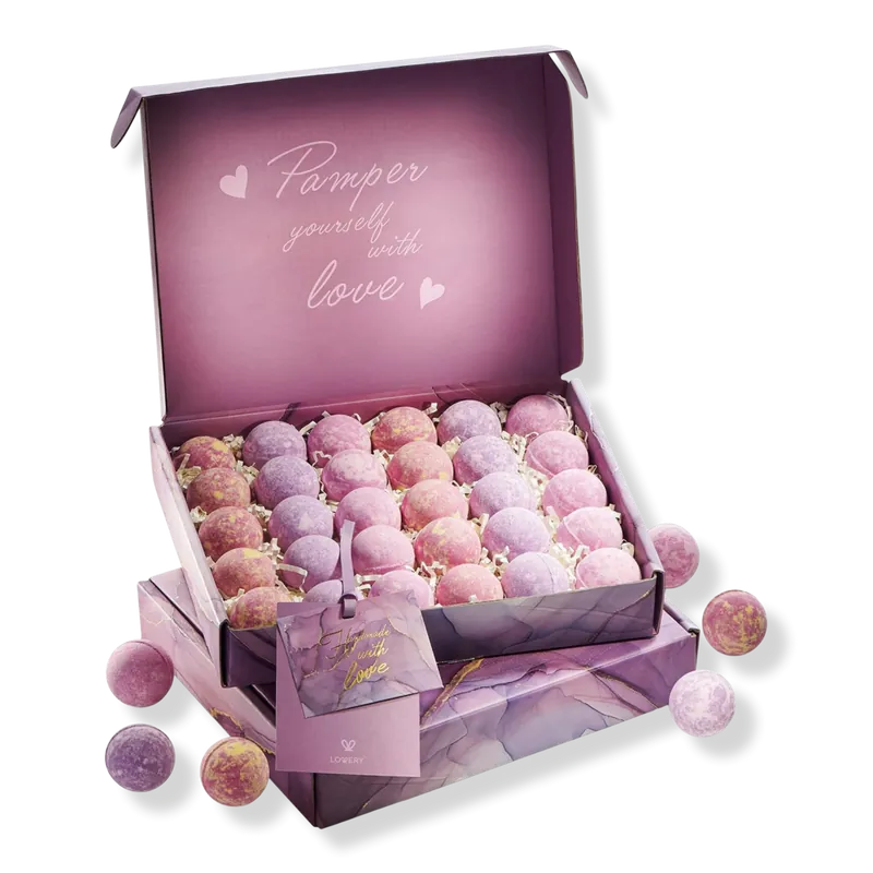 Lovery Handmade Bath Bombs Gift Set