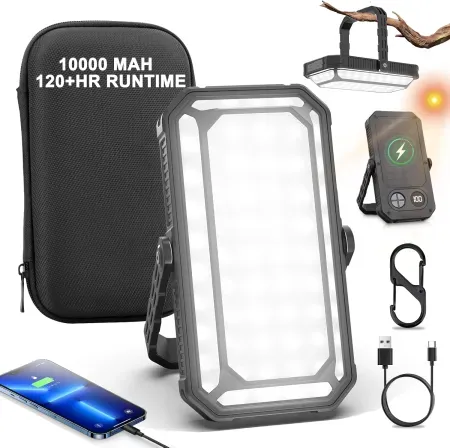 AOMEES 10000mAh Rechargeable LED Camping Lantern
