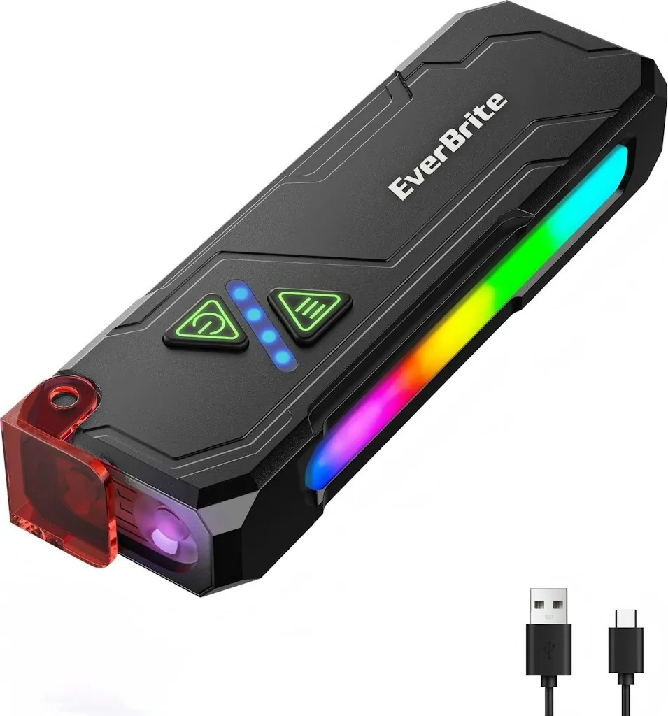 EverBrite Flat Rechargeable EDC Flashlight