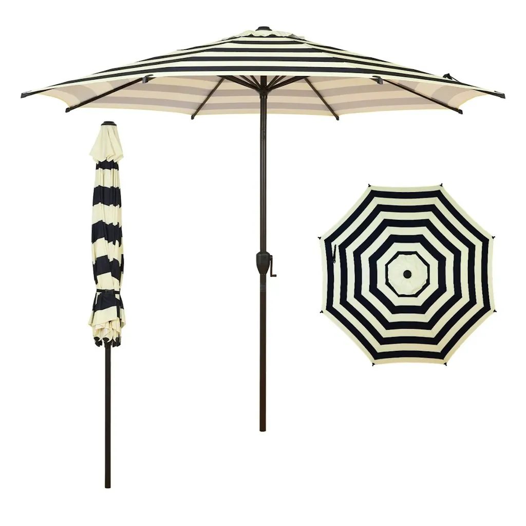 Abba Patio Lyon Market Umbrella w/ Crank Lift
