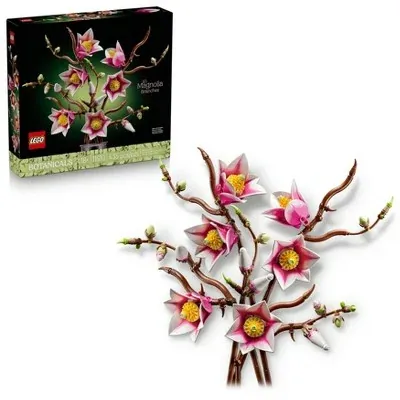 LEGO Botanicals Magnolia Branches 435-Piece Building Set