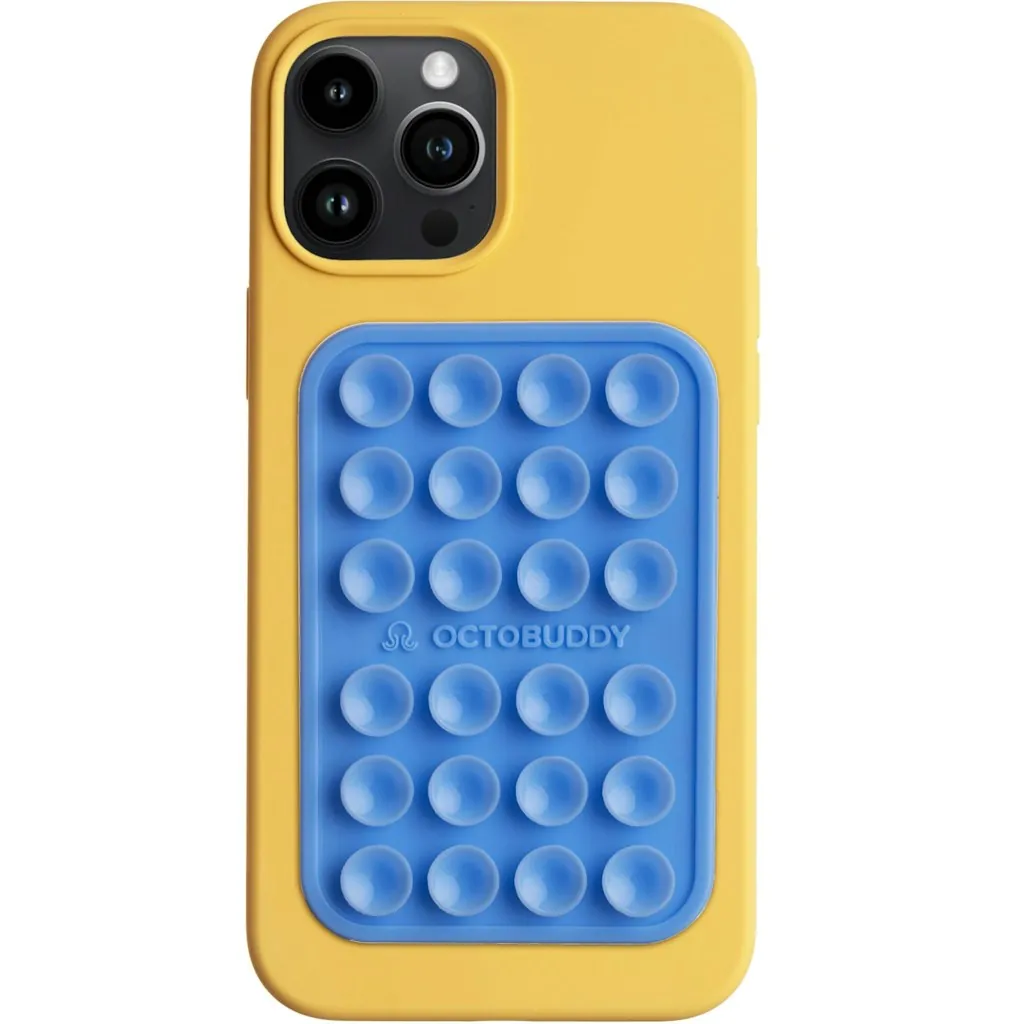 Octobuddy Classic MAX Silicone Suction Phone Case Adhesive Mount