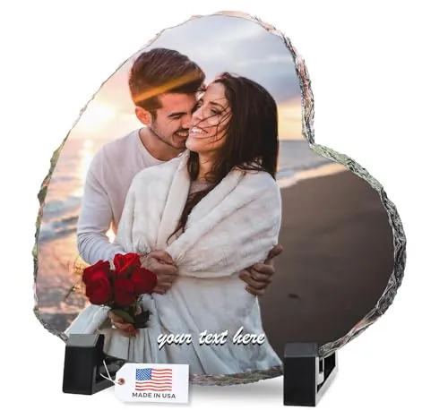 Custom Stone Photo Plaques
