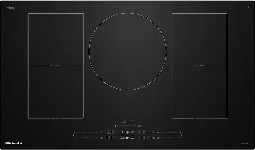 KitchenAid 36" Wide 5-Element Electric Induction Cooktop w/ Temp Cook Technology