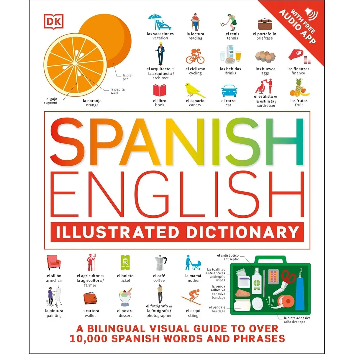 Spanish English Illustrated Dictionary eBook