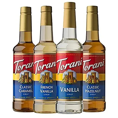 4-Pack 25.4-Oz Torani Syrup Variety Pack