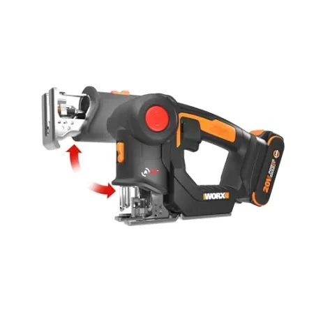 WORX 20V WX550L Cordless Reciprocating Saw & Jigsaw