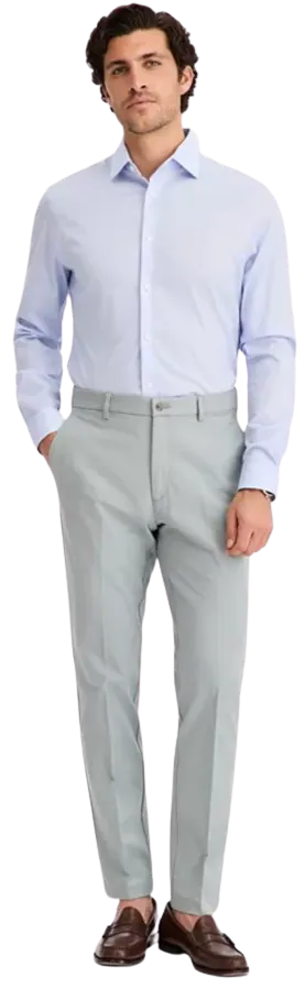 Michael Kors Men's Classic-Fit Cotton-Blend Dress Pants
