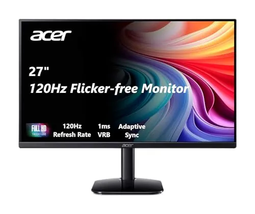 Acer KB272 G0bi 27" FHD 1920x1080 IPS 120Hz Office Monitor