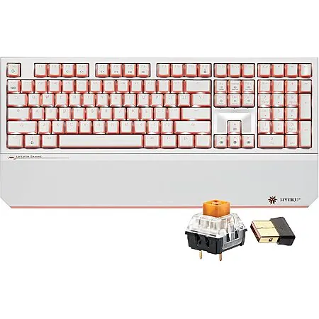Hexgears X5 Wireless Mechanical Keyboard w/ Kailh Box 3.0 Switch & Wrist Rest