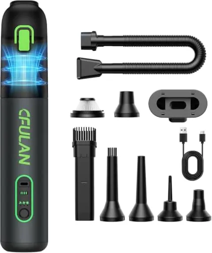 Car Vacuum Portable Cordless 21000Pa 4-in-1 Handheld Mini Vacuum Cleaner