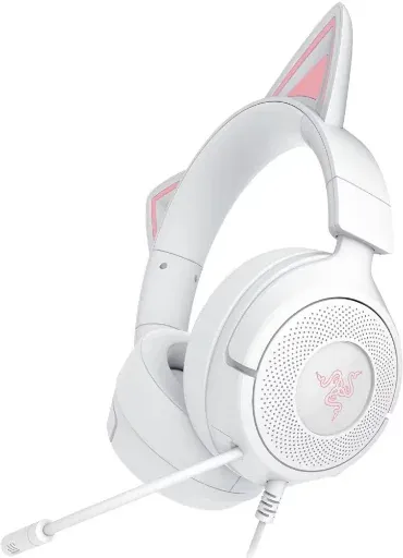 Razer Kraken Kitty V3 X Wired Gaming Headset - White