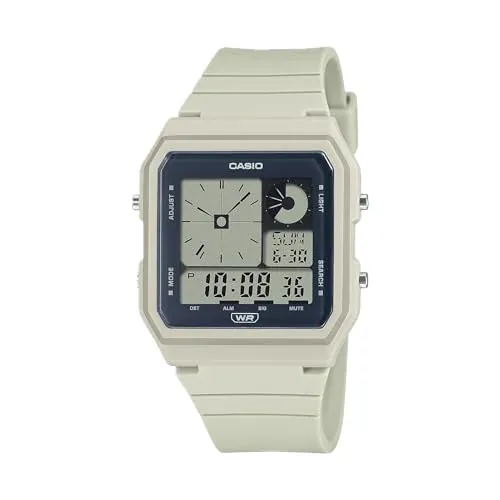 Casio POP Bio-Based Renewable Band LED Backlight Daily Alarm Digital Watch LF20W-8A