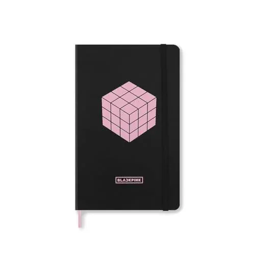 Moleskine x BLACKPINK Limited Edition Undated Life Planner Hard Cover Large (5" x 8.25") Ruled/Lined Black 240 Pages