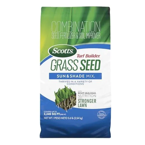 Scotts Turf Builder Sun & Shade Grass Seed Mix 5.6-Lb