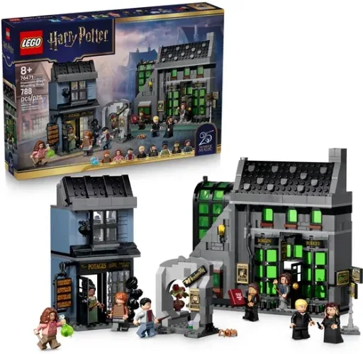 LEGO Harry Potter Knockturn Alley Wizarding Shops Set# 76471