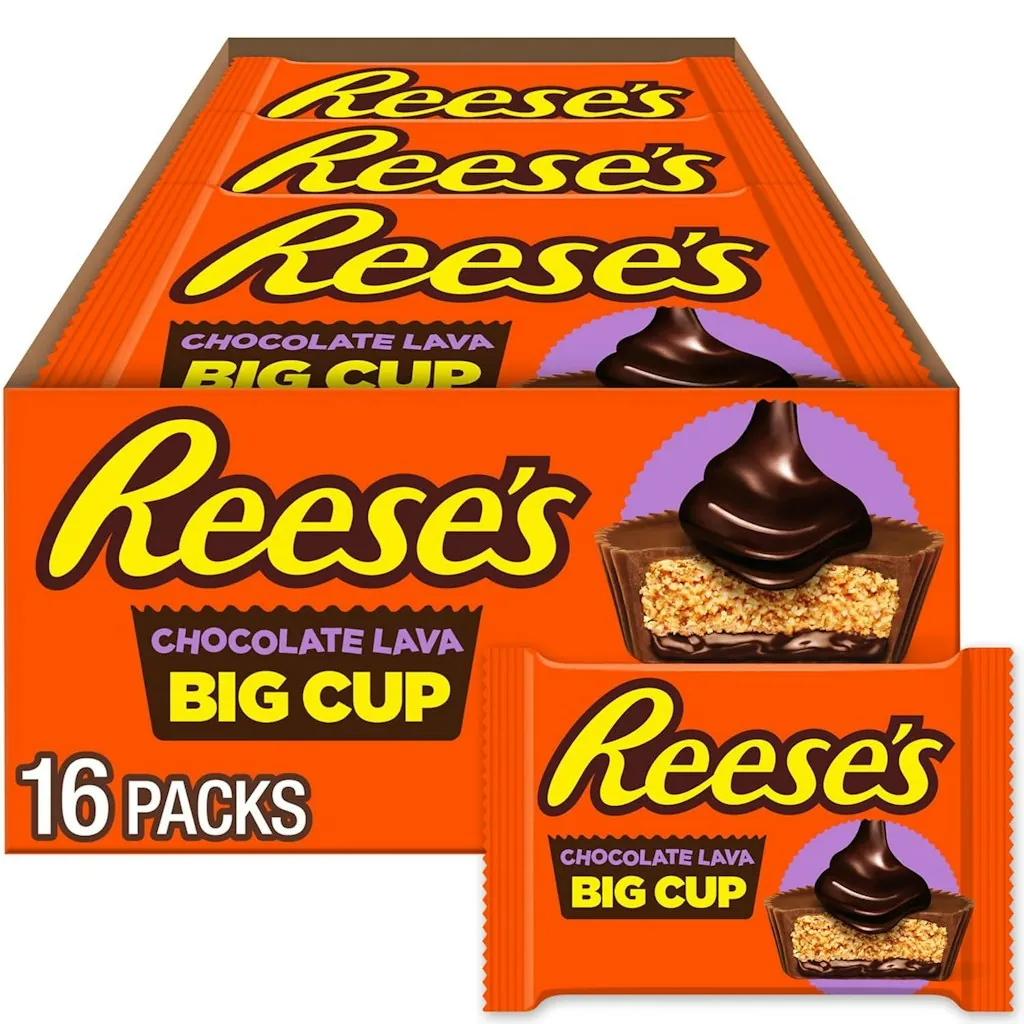 Reese's Big Cup Chocolate Lava Peanut Butter Cups 16-Pack