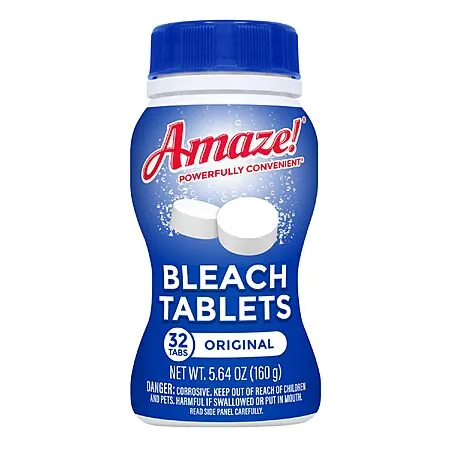 32-Ct AMAZE Ultra Concentrated Bleach Tablets
