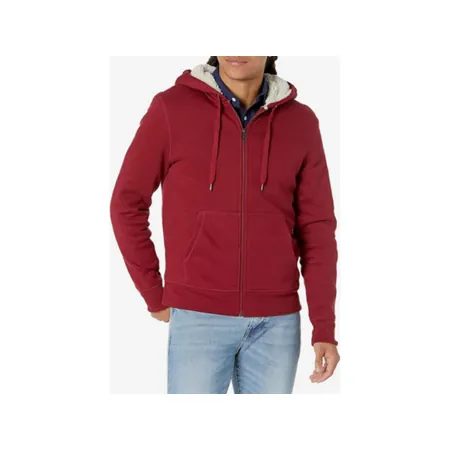 Amazon Essentials Men's Sherpa Lined Full-zip Hooded Fleece Sweatshirt (Various)