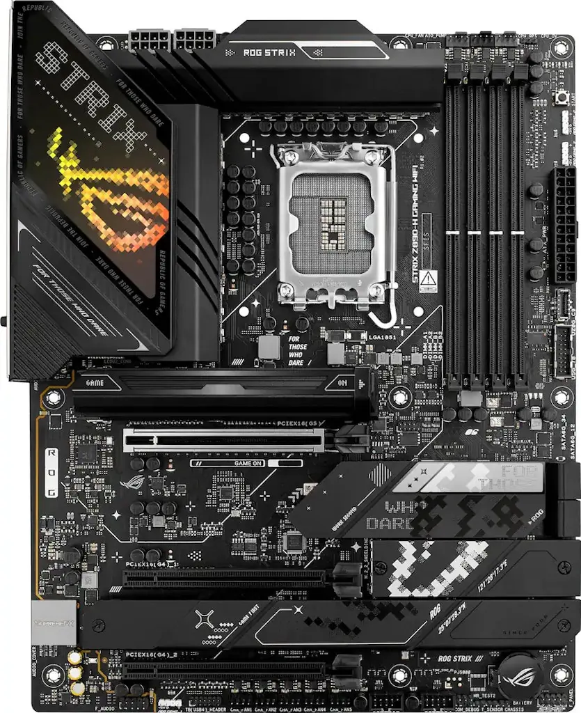 ASUS ROG Strix Z890-H Socket LGA 1851 Intel Z890 ATX DDR5 Wi-Fi 7 BE Motherboard