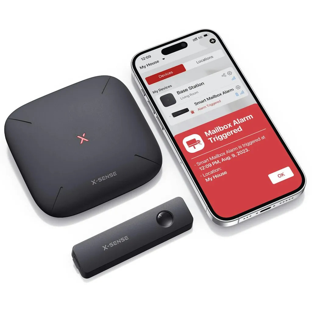 X-Sense Smart Mailbox Alarm w/ Base Station