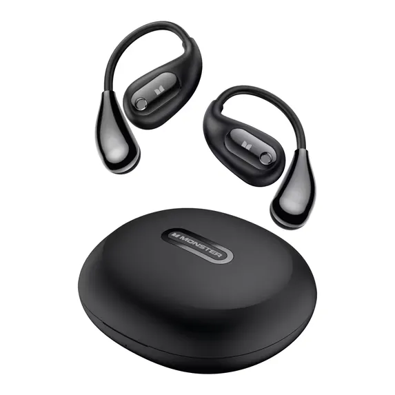 Monster Open Ear Headphones with Bluetooth 5.4 and 30 Hours Playback