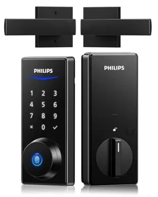 Philips Keypad / FingerPrint Smart Deadbolt w/ Two Lever Handle