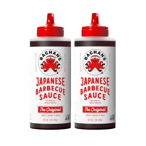 Bachan's Japanese Barbecue Sauce, The Original, 17 Oz Bottle (Pack of 2)