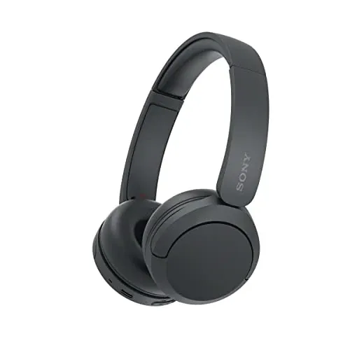 Sony WH-CH520 Wireless On-Ear Bluetooth Headphones with Mic, Cappuccino