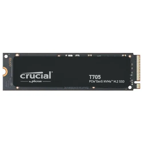 Crucial 4TB T705 PCIe 5.0 14,100mb/s NVME - 4gb DRAM