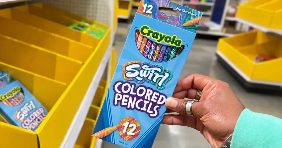 Crayola Swirl Colored Pencils 12-Count Only $1.99 Shipped for Prime Members