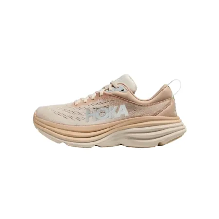 Hoka Unisex Bondi 8 Running Shoes (Shifting Sand)