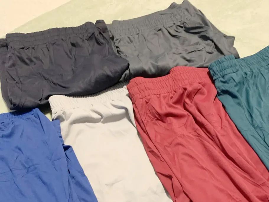 Men’s Athletic Gym Shorts 7-Pack