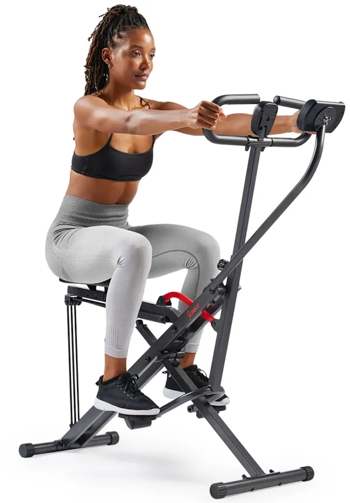Sunny Health & Fitness Smart Upright Row-N-Ride