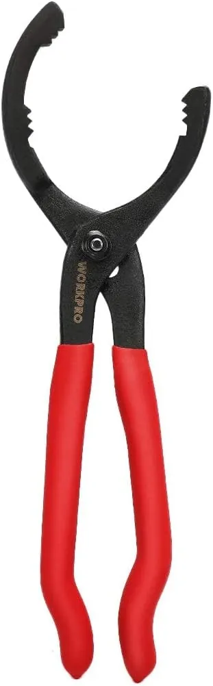 WorkPro 12" Adjustable Oil Filter Pliers