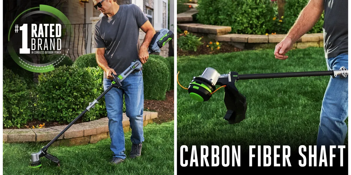 EGO’s 16-inch carbon fiber cordless electric POWERLOAD string trimmer beats Prime Day