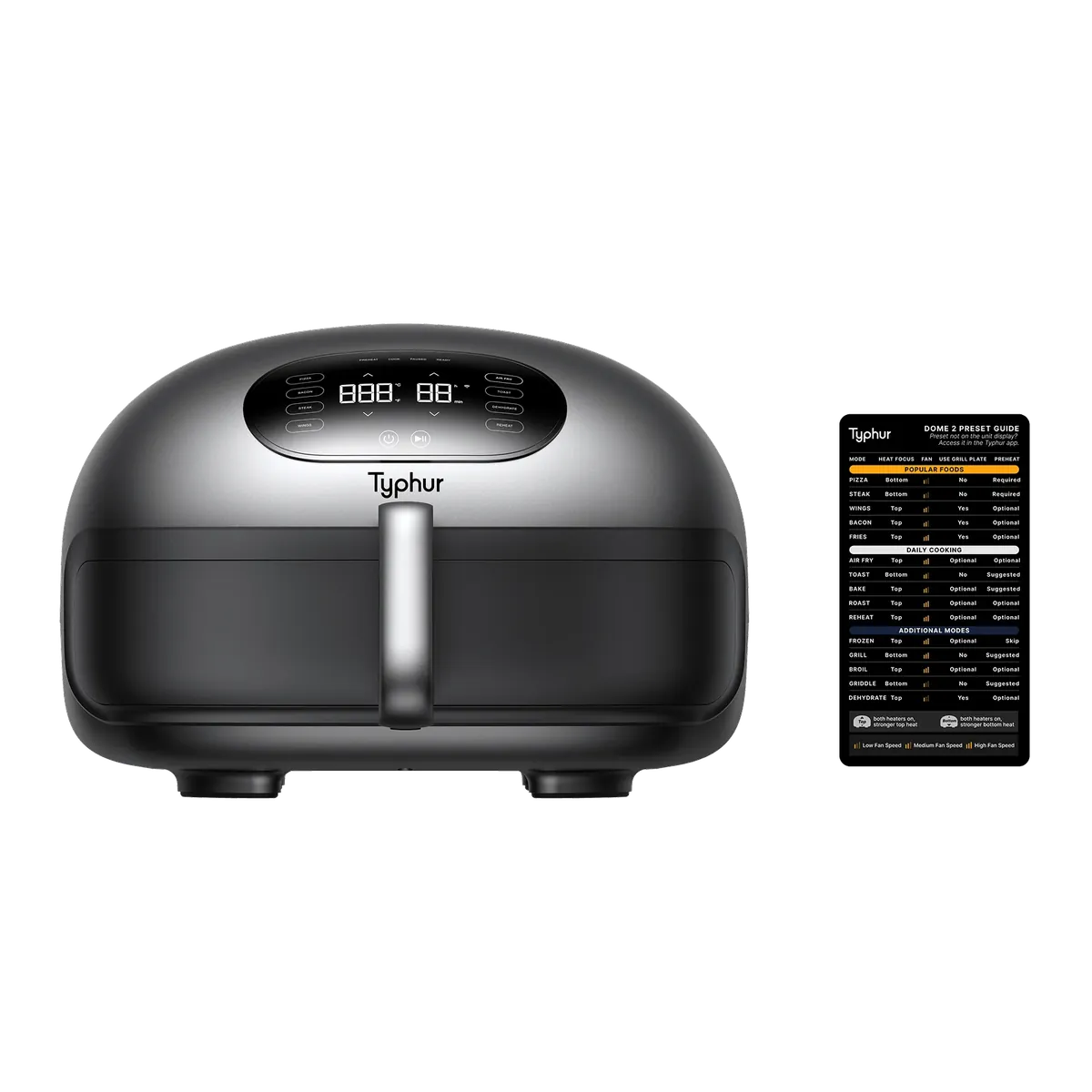 Typhur Dome 2 Air Fryer 5.6-Qt