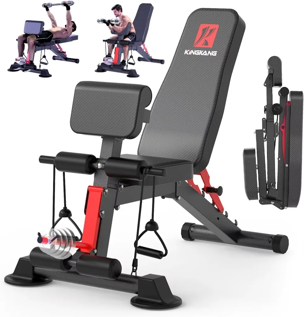14-in-1 Foldable Dumbbell Weight Bench