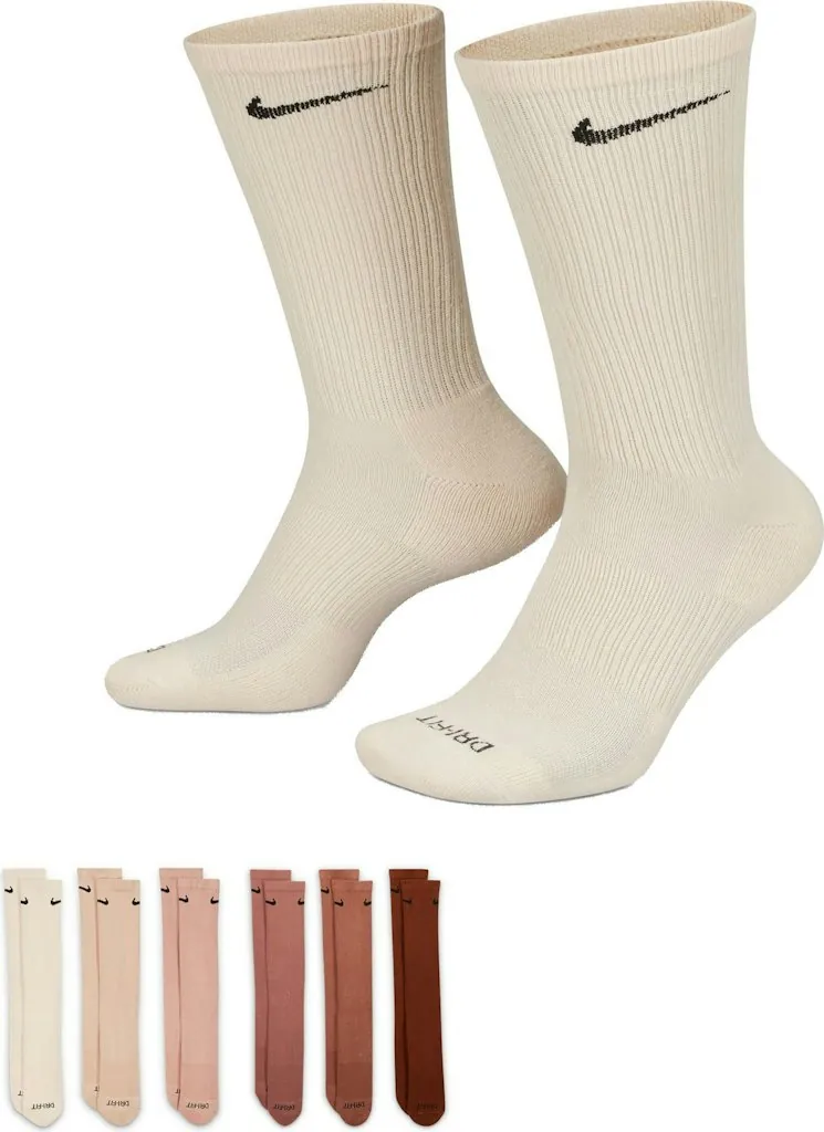 Nike Men's Dri-FIT Everyday Plus Cushioned Socks 6-Pack