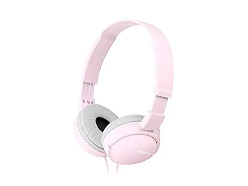 Sony ZX Series Wired On-Ear Headphones (Pink, MDR-ZX110)