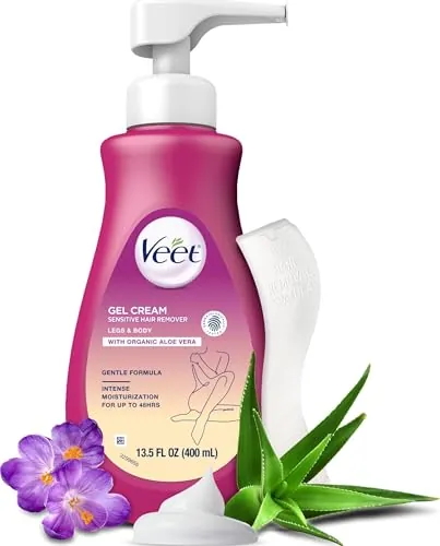 Veet Sensitive Skin Hair Removal Cream For Women 13.5-Oz