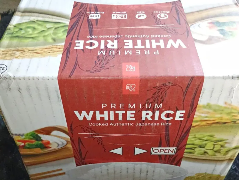 IRIS Instant White Rice 10-Pack