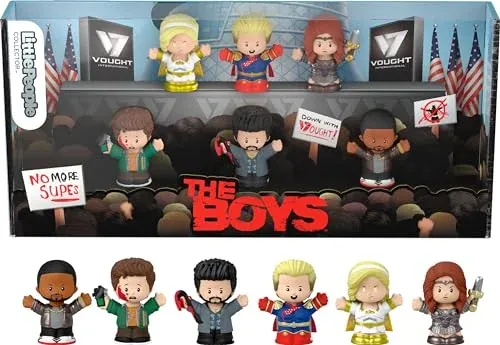 Little People Collector The Boys Special Edition Set 6 Figures