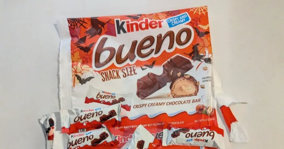 Kinder Halloween Bueno Snack Size 6.8oz Bag