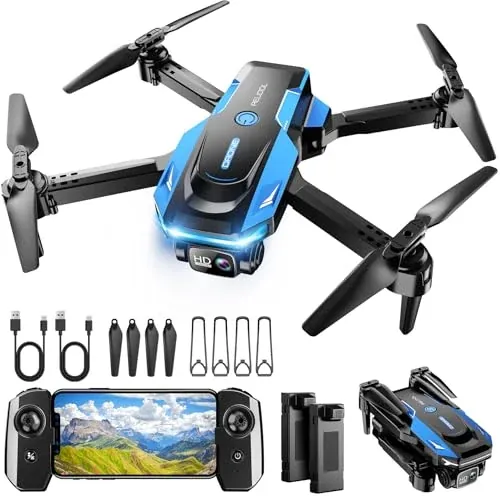 Foldable FPV Drone with 1080P Camera RC Quadcopter