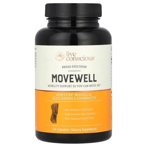 Live Conscious MoveWell Glucosamine Chondroitin Joint Supplement