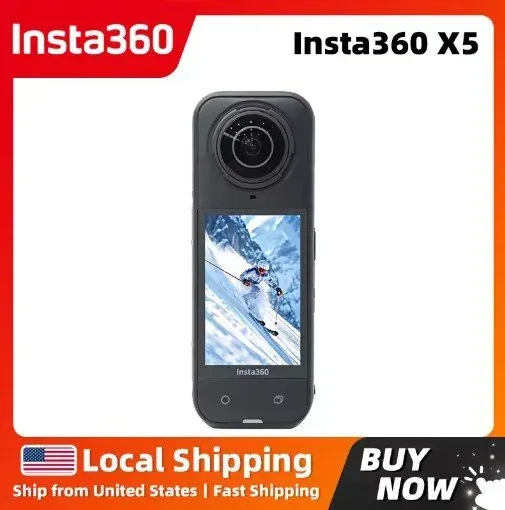 Insta360 X5 8K30fps 360 Action Camera Bundle